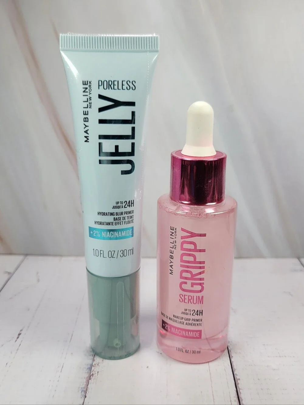 Maybelline Poreless Jelly and Grippy Serum Primer Bundle NEW!